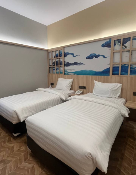 Superior Twin - Hotel murah Samarinda Kawa Japanese style